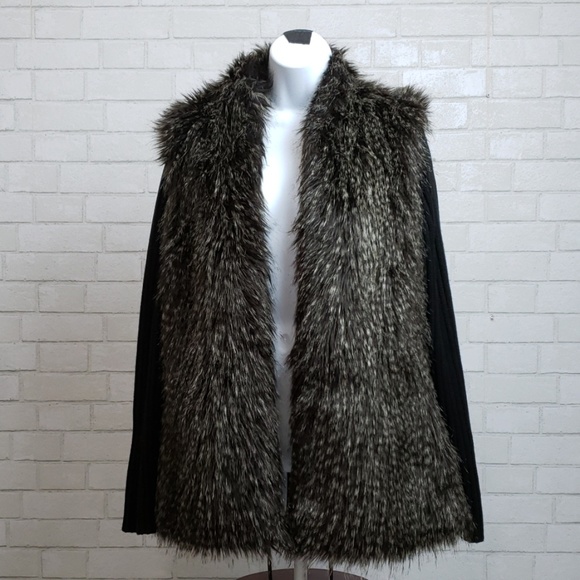 Calvin Klein Jackets & Blazers - Calvin klein faux fur cardigan
